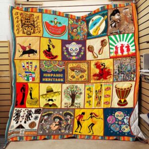 Hispanic Culture Quilt -X0508-02  Quilt